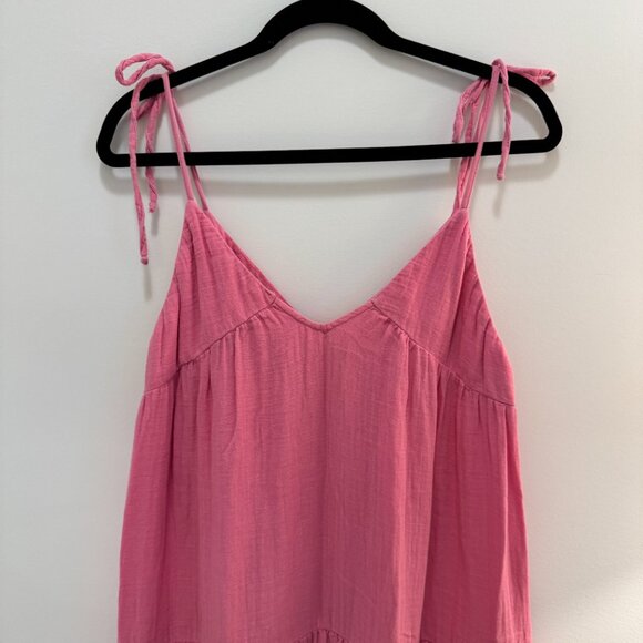 Zara Tiered Chiffon Midi Dress - Picture 9 of 10